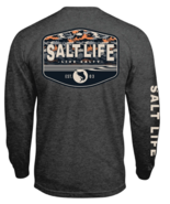 Mens Salt Life Aquatic Journey Graphic Pocket Long Sleeve T-Shirt - 2XL ... - $24.99