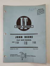1969 John Deere Flat Rate Manual I&amp;T JD-30 1000-5000 - $13.95