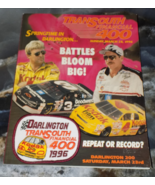 NASCAR Transouth Financial 400 March 24 1996 Program W/Patch &amp; Lineup Da... - $25.65 CAD