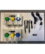 3 Channel Peristaltic Dosing Pump System 12vdc, Arduino. - $495.00