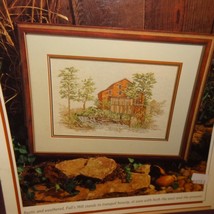 Falls Mill Cross Stitch Leaflet Book Color Charts Burton Dyes 1990 Trees... - $9.99