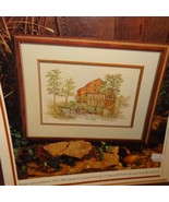 Falls Mill Cross Stitch Leaflet Book Color Charts Burton Dyes 1990 Trees... - £7.89 GBP