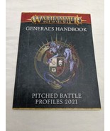 Warhammer Age Of Sigmar Generals Handbook Pitched Battles Profiles 2021 - $334.03 MXN