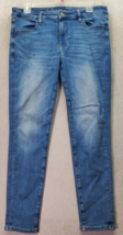 American Eagle Outfitters Jegging Jeans Womens 12S Blue Denim Next Level Stretch - £15.93 GBP