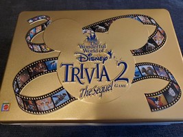 The Wonderful World of Disney Trivia 2: The Sequel Game in Collectible T... - £18.87 GBP
