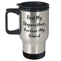 Funny Stepmother, Forever Friend Travel Mug Gifts on Birthday from Men to Mother - £18.88 GBP