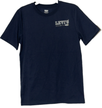 Levis Boys Navy Blue 1873 Nautical Short Sleeve T-Shirt Size X-Large NWT - $16.82
