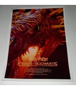 Harry Potter Chaos At Hogwarts Poster Vintage 2021 Warner Bros. Wizardin... - €2.565,19 EUR