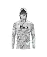 Long Sleeve Anti-UV Fishing Shirt with Hood Face Mask Outdoor Protection... - $939.60 MXN