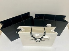 Chanel Gift Bag 17 x 6 x 13 Shopping Supplies Lot Of 3 Bags - £53.90 GBP