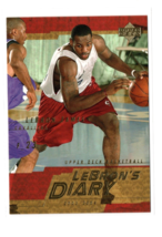 2003-04 Upper Deck LeBron&#39;s Diary LeBron James #LJ6 Rookie Clevland Cavaliers NM - £5.98 GBP