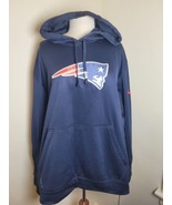 NFL New England Patriots Football blue hoodie pullover 2XL Men&#39;s Nike - £17.12 GBP