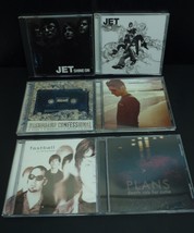 Lot of 6 90s Rock CDs Jet, Dashboard Confessional, Fastball, Plans - £16.98 GBP