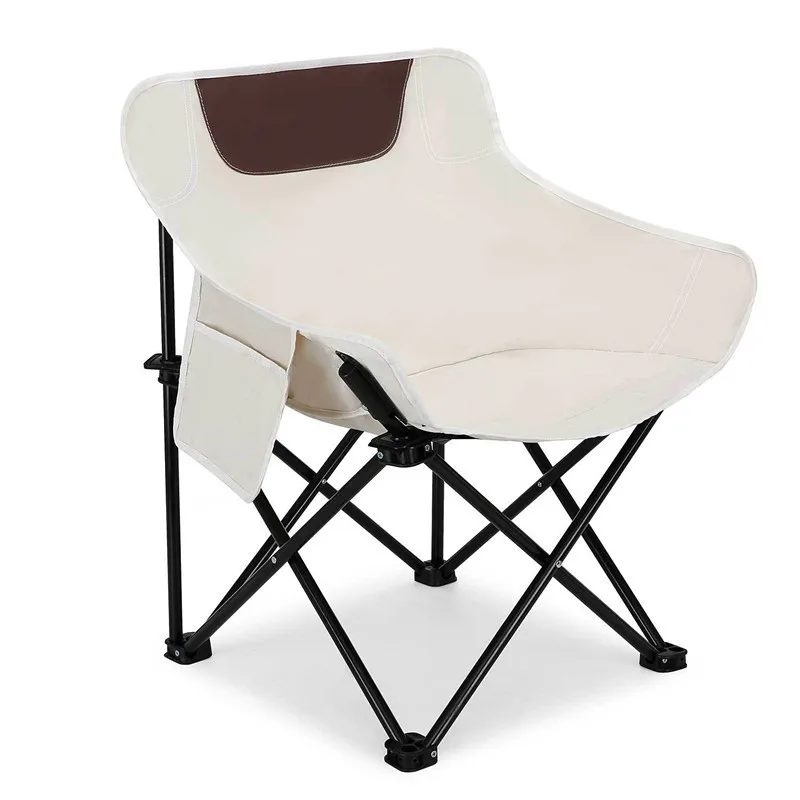 Folding Camping Chair with Storage Bag Portable Tourist Chairs Outdoor Furniture - £49.44 GBP+