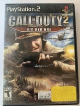 Call of Duty 2: Big Red One 2005  (PlayStation 2) PS2 (No Manual) Guaran... - $7.40
