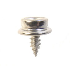 Snap Screw Stud, 3/8&quot; Stainless Steel Screw, #8-15 10 Pc. Set - €10,20 EUR