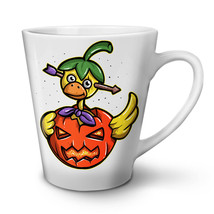 Halloween Pumpkin Funny NEW White Tea Coffee Latte Mug 12 17 oz | Wellcoda - £13.57 GBP+