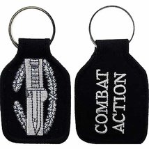 U.S. Army Combat Action Badge Cab Key Chain - Multi-Colored - Veteran Owned Busi - £6.29 GBP