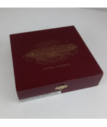 Sancho Panza Vtg Empty Dark Wood Cigar Box Extra Fuerte Honduras Cadiz C... - $20.29 CAD