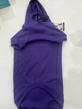 Zack &amp; Zoey Basic Hoodie for Dogs, 20&quot; Large, Ultra Violet - £13.92 GBP