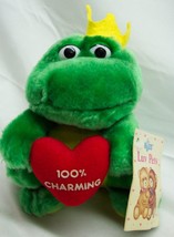 Vintage Russ Luv Pets 100% Charming Frog Prince 5&quot; Plush Stuffed Animal w/ Tag - £19.54 GBP