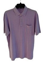 Vineyard Vines Men’s Lavender Classic Fit Polo Shirt Pima Cotton M Medium - £6.79 GBP