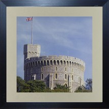 Windsor Castle - Framed Picture 16&quot; x 16&quot; - £39.87 GBP