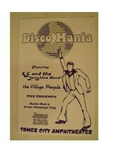 KC and The Sunshine Band Village People Poster handbill - $13.26