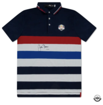 Justin Thomas PGA Autographed 2023 Ryder Cup Thursday Polo Shirt UDA - £1,053.71 GBP