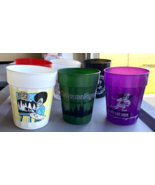 Hideaway Pizza Cups Norman Oklahoma Restaurant Collectible Colorful Set 6 - $24.06