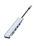 OMNIBARPLUS USB C Hub, 7-in-1 USB C to USB Hub Multiport with 4K HDMI, V... - $106.26 CAD