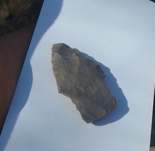 Genuine Native Artifact, Arrowhead 34mm x 20mm, Woodland Tribe Era - $7.57