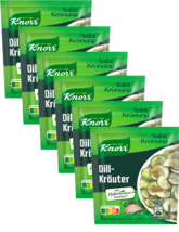 Knorr instant salad dressing Salat Kroenung DILL KRAUTER -XL-6pc. FREE SHIP - $175.48 MXN