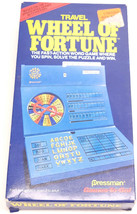 Wheel Of Fortune Travel Game Pressman 1988 Second Edition Brand - $4.94