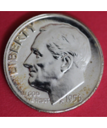 1956 Silver Proof Roosevelt Dime Exact Coin Shown 31 - $19.53 CAD