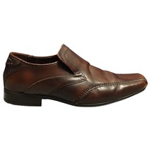 Base London Loafers Shoes Mens EU 42 Brown Black Leather Comfort Low Top... - $29.30