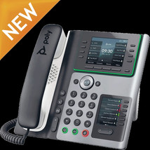 HP 82M90AA POLY EDGE E450 IP PHONE AND POE-ENABLED - $5,898.58 MXN