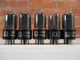 RCA 6SL7GT Vacuum Tubes Lot of 5 Matching Date Codes TV-7 Tested Strong - $99.99
