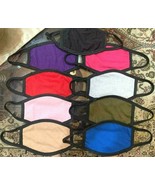Face Mask, Washable &amp; Reusable, Cotton Mouth Masks, Ships From USA 1pc o... - $8.11 CAD