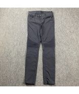 PrAna Pants Women&#39;s 4 Gray Skinny Stretch Brena Moto Style Nylon Blend A... - $548.16 MXN