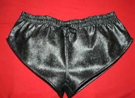 Beautiful Men&#39;s panties High quality Black PVC shorts size S to 3XL - £34.47 GBP