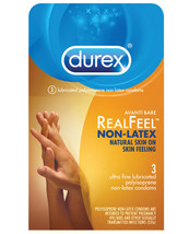 &#39;durex Avanti Real Feel Non Latex Condoms - Pack Of 3 - £11.94 GBP