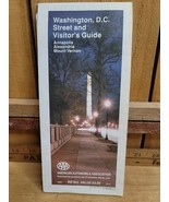 1991 AAA Washington D.C. Street Map and Visitors Guide- Annapolis, Alexa... - $16.76 CAD