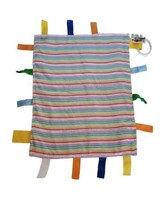 Baby Jack Co Taggie Rainbow Blue Security Blanket/Lovey New 18&quot; X 14&quot;  - £14.20 GBP