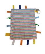 Baby Jack Co Taggie Rainbow Blue Security Blanket/Lovey New 18&quot; X 14&quot;  - £14.00 GBP