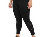 Nike Women&#39;s One Dri-FIT Graphic 7/8 Tights (Plus Size) 3X Black NEW W TAG - $49.00
