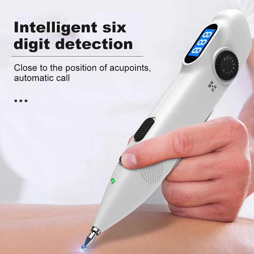 Acupuncture Pen With Digital Display Electro Acupuncture Point Muscle Stimulator - £43.36 GBP+