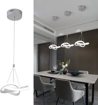 Adjustable Height Dining Room Pendant Light For Living Room, Kitchen, 4000K - £41.53 GBP
