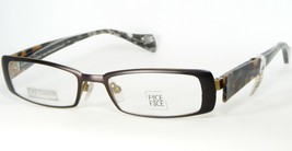 Face A Face Gloss 2 9189 Dark Brown /GOLD Eyeglasses Glasses 50-18-140mm France - £186.90 GBP