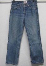 Levi&#39;s 501 Men&#39;s W32 L30 Button Fly 100% Cotton Blue Denim J EAN S Made In Usa - $68.61